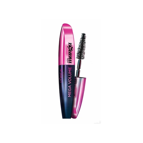 L'Oreal Miss Manga Mascara Mega Volume Black Waterproof 1 L'Oreal Miss Manga Mascara Mega Volume Black Waterproof