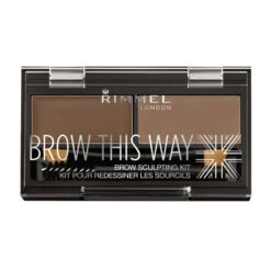 Rimmel Brow This Way Eyebrow Sculpting Kit Polvere Sopracciglia 002 Mid Brown