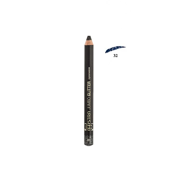 Astra - Jumbo Glitter - Matitone All Over 32 Blue Sheen 1 Astra - Jumbo Glitter - Matitone All Over 32 Blue Sheen