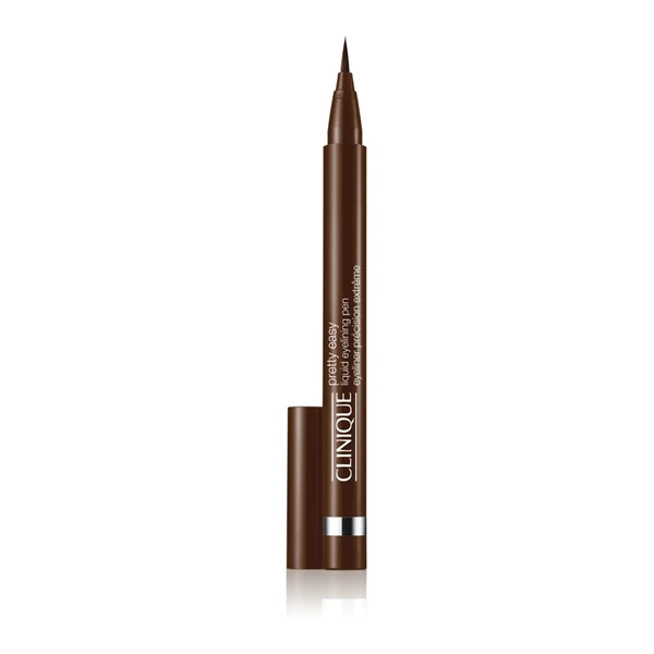 Clinique - Pretty Easy Liquid Eyelining Pen - Eyeliner 02 Brown 1 Clinique - Pretty Easy Liquid Eyelining Pen - Eyeliner 02 Brown