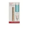 Clarins All About Eyes Confezione Regalo 7ml Wonder Perfect Mascara Nero + 30ml Struccante Occhi + 3ml Eye Revive Beauty Flash