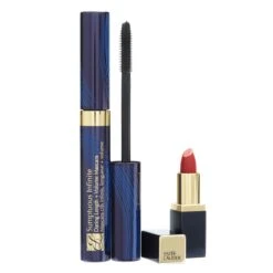 Estee Lauder Sumptuous Infinite Confezione Regalo Infinite Mascara 01 Nero + Mini Rossetto 04 Envious