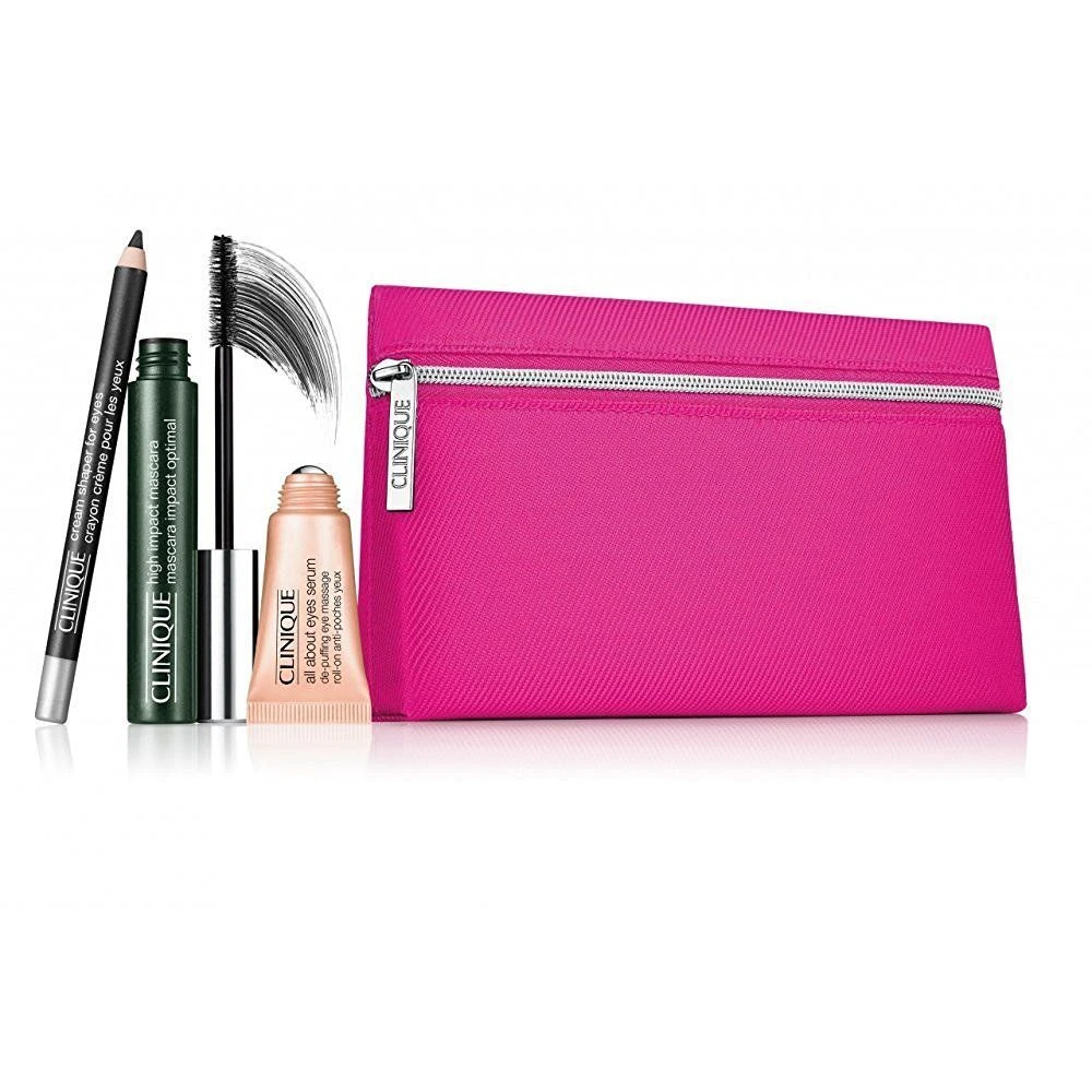 Clinique High Impact Favourites Confezione Regalo 1.1g Cream Shaper + 7ml High Impact Mascara + 5ml All About Eyes Siero Mini Roll-On + Borsa 1 Clinique High Impact Favourites Confezione Regalo 1.1g Cream Shaper + 7ml High Impact Mascara + 5ml All About Eyes Siero Mini Roll-On + Borsa