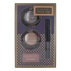 Sunkissed Moroccan Escape Dream Glow Confezione Regalo 2 X 6g Ombretti + 4g Fard + 5.5ml Mascara Nero