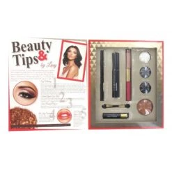 Sunkissed By Lucy Smouldering Eyes Confezione Regalo 3 X Ombretti + Bronzing Powder + Mascara Nero + Eyeliner Liquido Nero + Khol Eyeliner A Matita Nero + Lucidalabbra Doppio + Applicatore