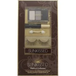 Sunkissed Lash Workshop 02 - Ciglia Finte + Adesivo Per Ciglia + Black Kohl Eyeliner + Trio Di Ombretti