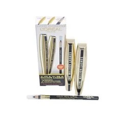 L'Oreal Volume Million Lashes Confezione Regalo 2 X 9 Ml Mascara Nero + Contour Khol Eyeliner Nero