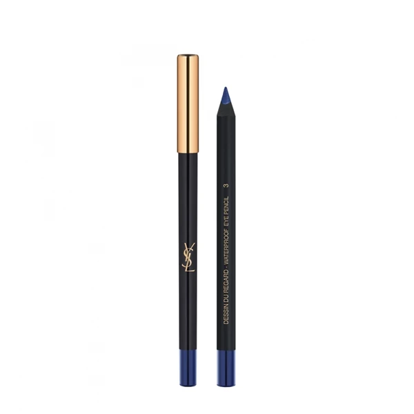 Yves Saint Laurent - Dessin Du Regard Waterproof - Matita Occhi 03 Bleu Impatient 1 Yves Saint Laurent - Dessin Du Regard Waterproof - Matita Occhi 03 Bleu Impatient