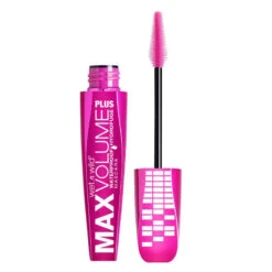 Wet N Wild MAX VOLUME PLUS WATERPROOF MASCARA E1411 AMP'D BALCK