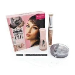 Bourjois - Everyday Chic Confezione Regalo Trio Ombretti + Lucidalabbra 3D + Smalto + Eyeliner