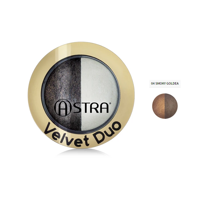 Astra Ombretto Velvet Duo 04 Smoky Goldea 1 Astra Ombretto Velvet Duo 04 Smoky Goldea
