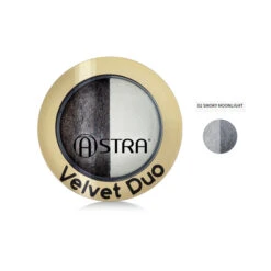 Astra Ombretto Velvet Duo 02 Smoky Moonlight