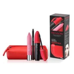 Revlon Love Series Essentials Confezione Regalo 1 X All-in-One Mascara + 1 X Balm Stay + 1 X ColorStay Eyeliner + Borsa Per Il Trucco