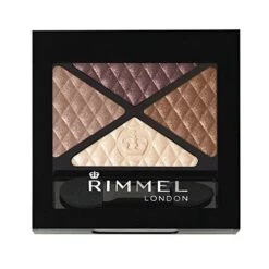 Rimmel Glam Eyes Quad Eyeshadow 4.2 G 002 Smokey Brun