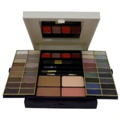 Q-KI Pro Colour Kit Confezione Regalo 36 X Ombretto + 1 X Fard + 2 X Terra + 1 X Lucidalabbra + 1 X Eyeliner