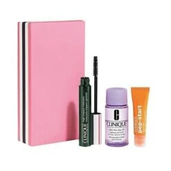 Clinique Confezione Regalo 30 Ml Take The Day Off Detergente + 7 Ml High Impact Mascara Nero + 7 Ml Pep Start Crema Occhi