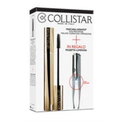 Collistar Occhi Mascara Infinito + In Regalo Pinzetta Luminosa Con Luce Led