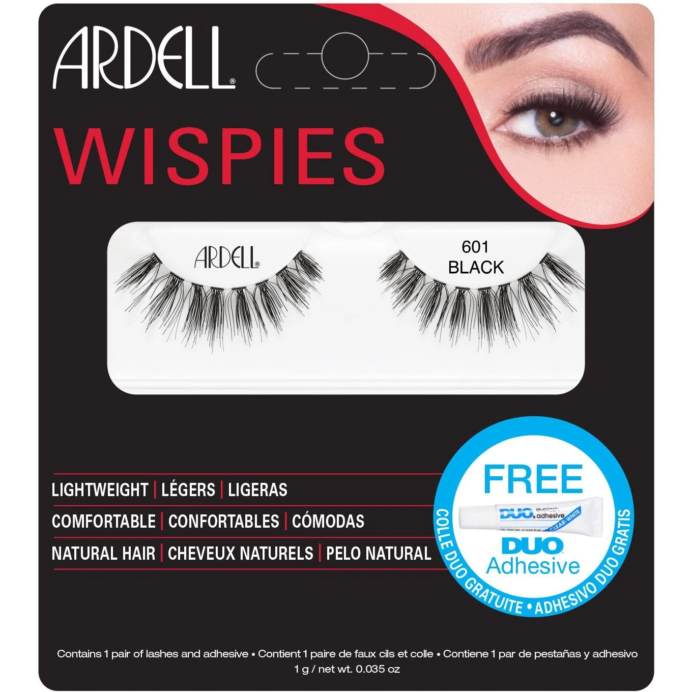 Ciglia Finte Ardell Wispies Clusters False Eyelashes 601 Black 1 Ciglia Finte Ardell Wispies Clusters False Eyelashes 601 Black
