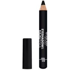 Deborah EYESHADOW KAJAL PENCIL Black Finish Mat 01 Matitone Occhi Multi-funzione Nero Opaco