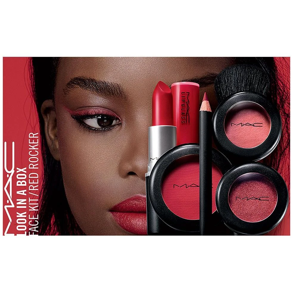 Mac Look In A Box Red Rocker Set Regalo 7 Pezzi 1 Mac Look In A Box Red Rocker Set Regalo 7 Pezzi
