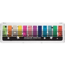 Lottie London The Rainbows Shadow Swatch Palette Da 12 Ombretti