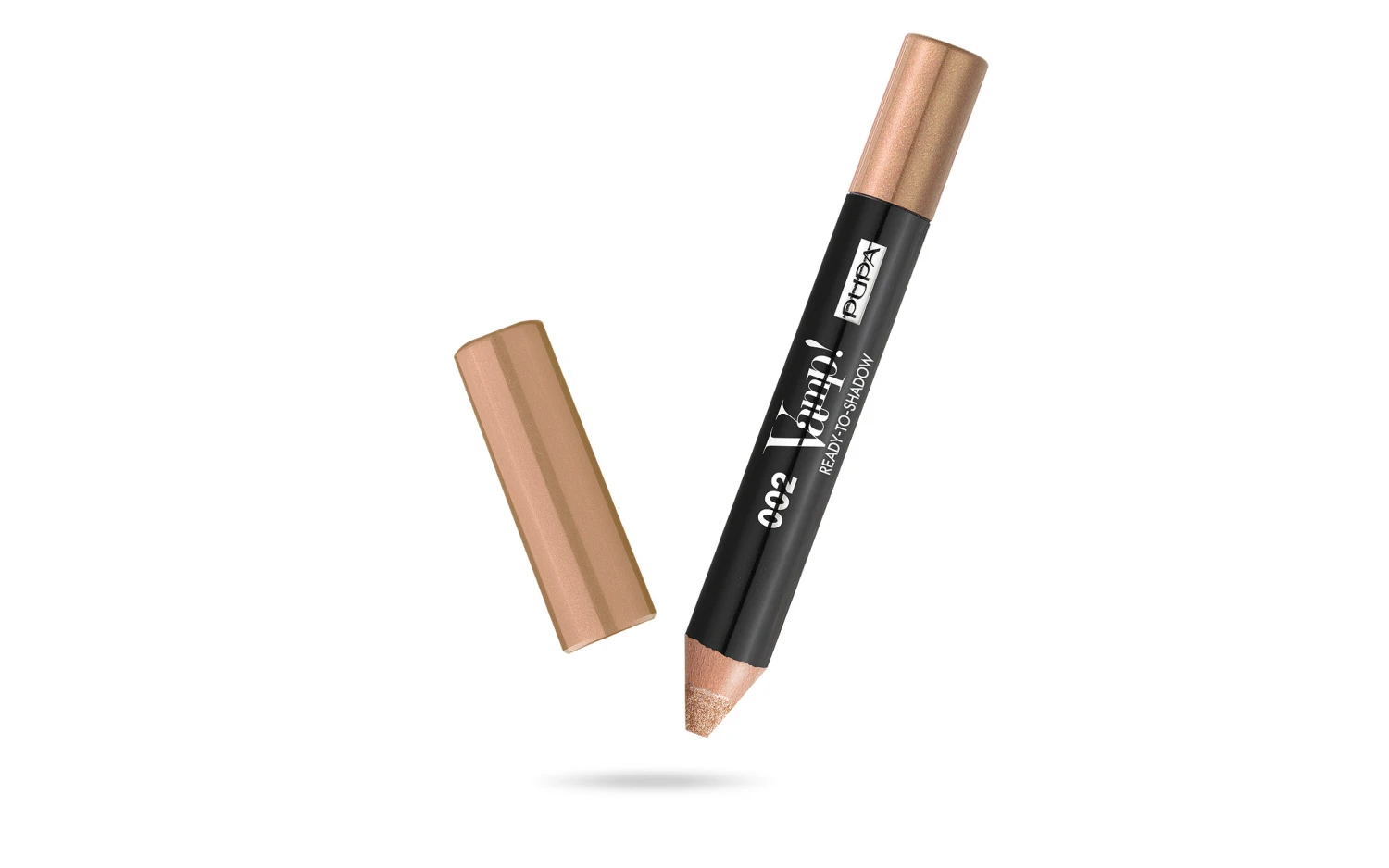 PUPA VAMP! READY-TO-SHADOW OMBRETTO 02 LUMINOUS TAUPE Maxi Matita Ombretto Stesura Rapida Sfumabilita' Immediata 1 PUPA VAMP! READY-TO-SHADOW OMBRETTO 02 LUMINOUS TAUPE Maxi Matita Ombretto Stesura Rapida Sfumabilita' Immediata