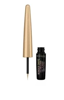 RIMMEL LONDON EYELINER & OMBRETTO WONDER SWIPE 2IN1 TENUTA 10h 003 BALLIN'