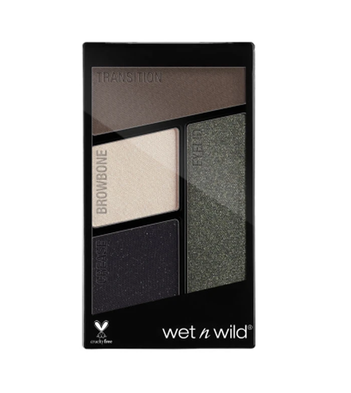 WET N WILD Color Icon Eyeshadow Quad Lights Out E338 OMBRETTO OCCHI 1 WET N WILD Color Icon Eyeshadow Quad Lights Out E338 OMBRETTO OCCHI