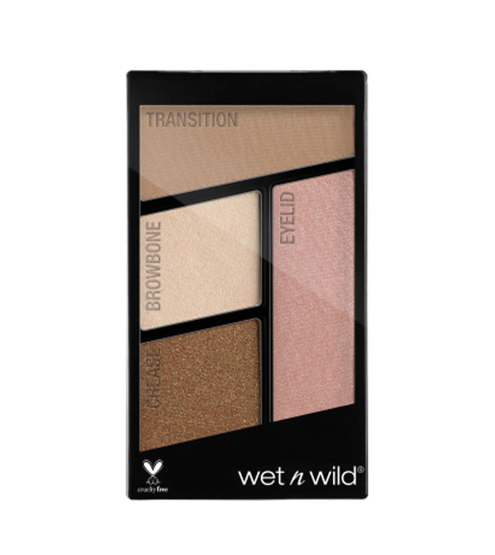 WET N WILD Color Icon Eyeshadow Quad Walking On Eggshells E340B OMBRETTO OCCHI 1 WET N WILD Color Icon Eyeshadow Quad Walking On Eggshells E340B OMBRETTO OCCHI