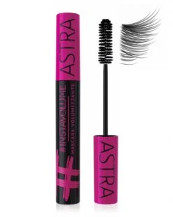 ASTRA InstaVolume Mascara Volumizzante CIGLIA BLACK Big Brush Amazing Volume Effect
