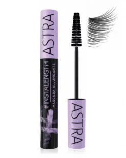 ASTRA InstaLength Mascara Allungante CIGLIA BLACK Long Brush Super Lengthening Effect