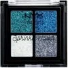 NYX Limited Edition Sprinkle Town Cream Glitter Peppermint Palette 4 Colori