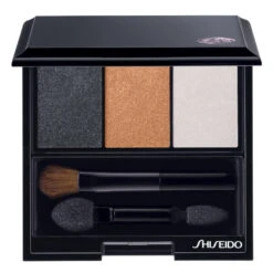SHISEIDO OMBRETTO LUMINIZING SATIN EYE COLOR TRIO OR302 FIRE