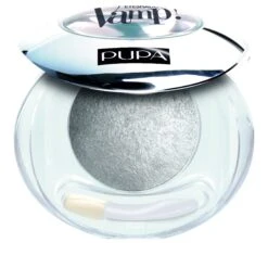 Pupa Vamp Wet & Dry Eyeshadow Ombretto Cotto Luminoso N.404 Luxurious Silver